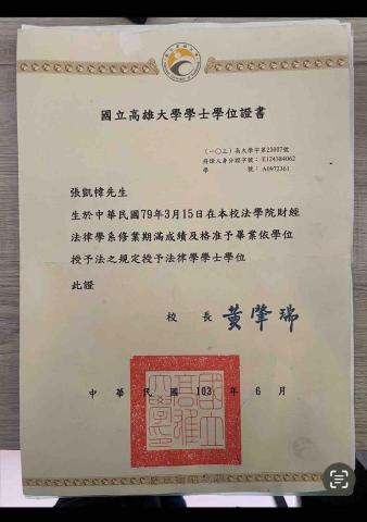 穩當法律服務所 - 法學士