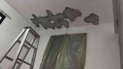 福赫防水工程行 - 天花板 鋼筋外漏 水泥粉刷