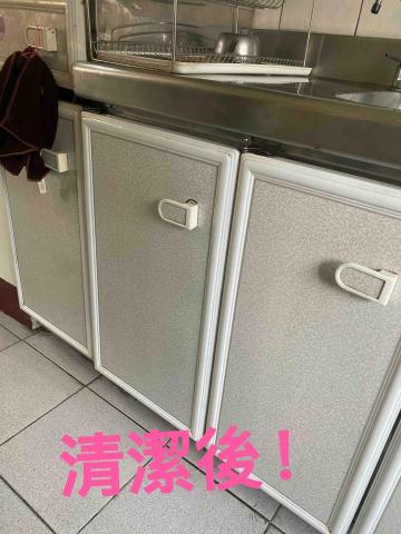 SU Mei Hua - 清洗乾淨的櫃子！