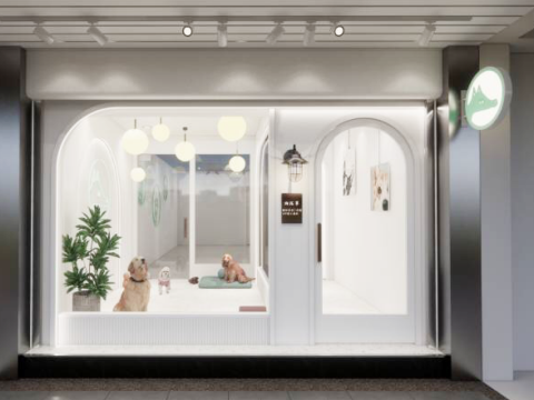 禾鑫設計 HX Design - 寵物美容店面裝潢03