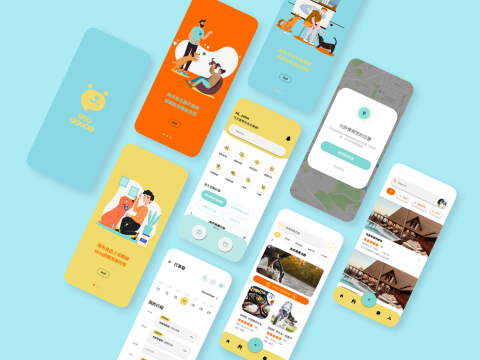 禾鑫設計 HX Design - 寵物APP UI設計