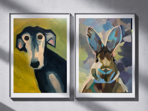 禾鑫設計 HX Design - 油畫-01