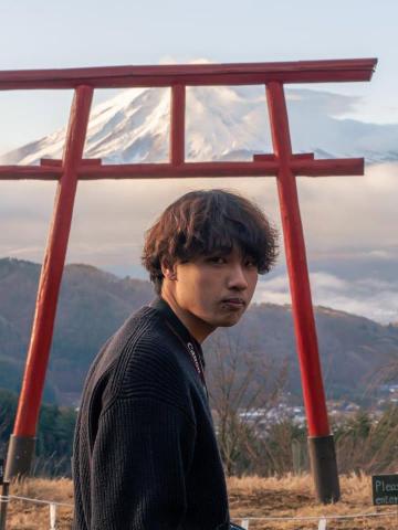 Billy Chen - 日本留學時之生活照 (富士山)