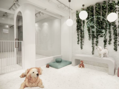 禾鑫設計 HX Design - 寵物美容店面裝潢05