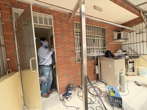 三霖工程 - 白鐵門維修