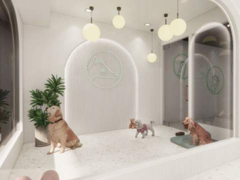 禾鑫設計 HX Design - 寵物美容店面裝潢06