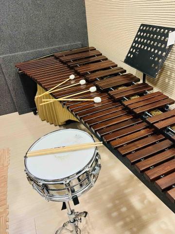 語謙老師🥁🎹打擊樂/鋼琴/樂理教學 - 工作室馬林巴木琴及小鼓
