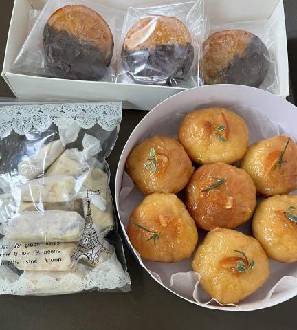 廚房詩人 - 橘子蘭姆芭芭，巧克力橙片，牛旮糖禮盒