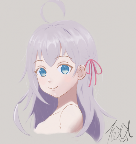 Ray - 頭像+簡單背景