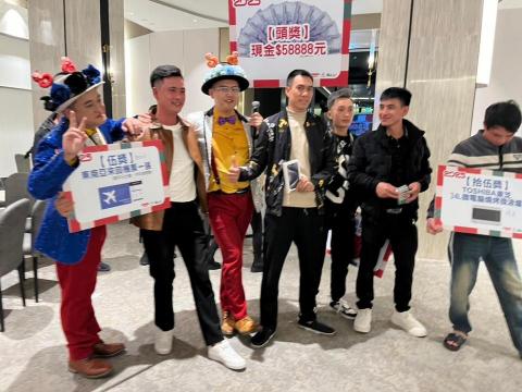 婚禮活動尾牙各式活動主持人毛麗人 - 恭喜尾牙大獎得主