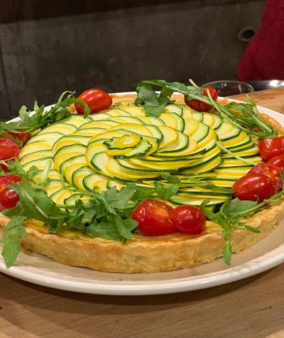 廚房詩人 - 櫛瓜鹹派