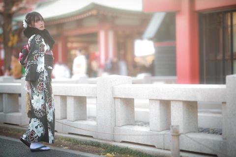 李銘 - 日本和服國外攝影