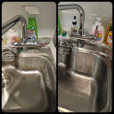婷緣淨空間 - 水槽除垢