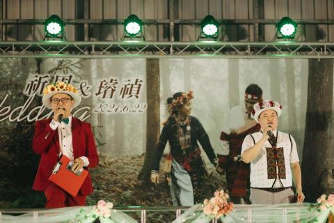 婚禮活動尾牙各式活動主持人毛麗人 - 主持雙搭配