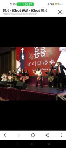 婚禮活動尾牙各式活動主持人毛麗人 - 與新人邀約表演團隊共舞共歡