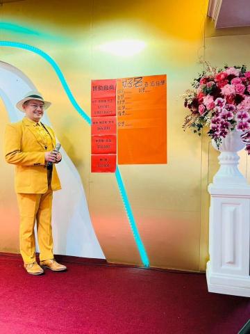 婚禮活動尾牙各式活動主持人毛麗人 - 主持民間企業春酒