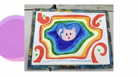 駱瑀彤 - 主題創作-圓與點