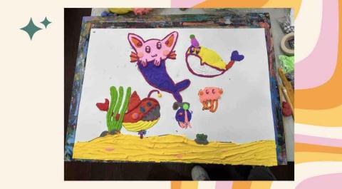 駱瑀彤 - 浮雕-海底世界