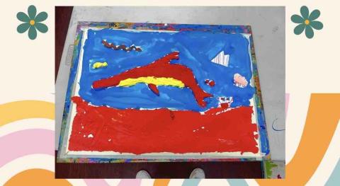 駱瑀彤 - 浮雕-海盜世界