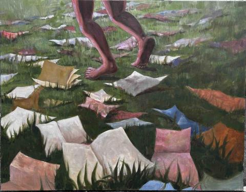 陳可芹 -  油畫50F