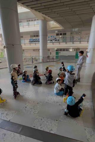 阿倫直排輪 - 團課大家一起玩遊戲～