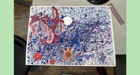 駱瑀彤 - 主題創作-我的花園