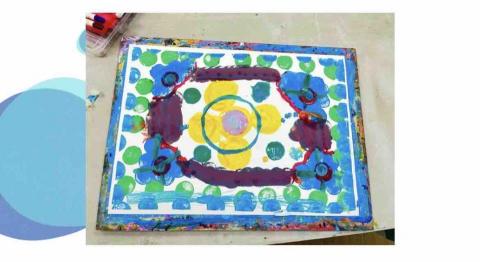 駱瑀彤 - 主題創作-圓與點