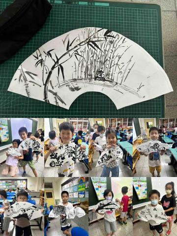 陳可芹 - 水墨扇子