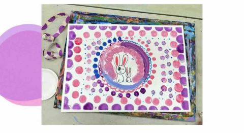 駱瑀彤 - 主題創作-圓與點