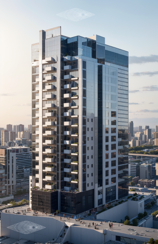 原初意識 - 維也納 12區 高層帷幕 (興建中) 原初意識 - 維也納 12區 高層帷幕 (興建中)