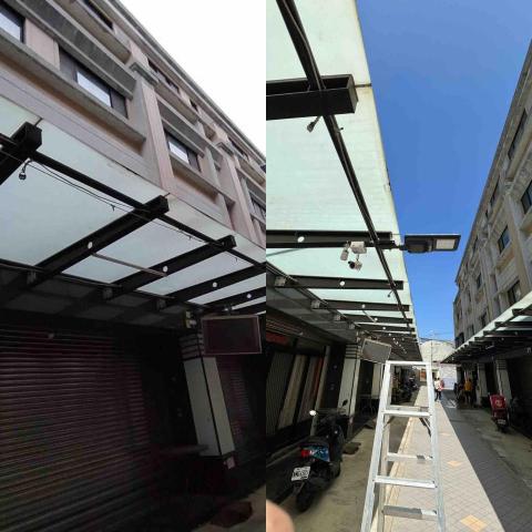 阿賢 - 沙鹿-太陽能社區路燈