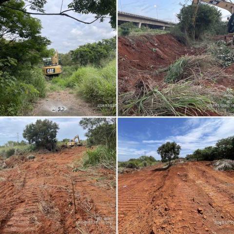 吉隆來土木包工業有限公司 - 30年以上未開墾，山坡地雜草約2米高以上，自然地形除草除樹，恢復農用證明