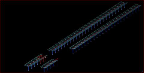 京嵂鋼構拆圖 - 月台