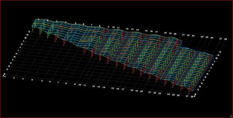 京嵂鋼構拆圖 - 太陽能鋼構