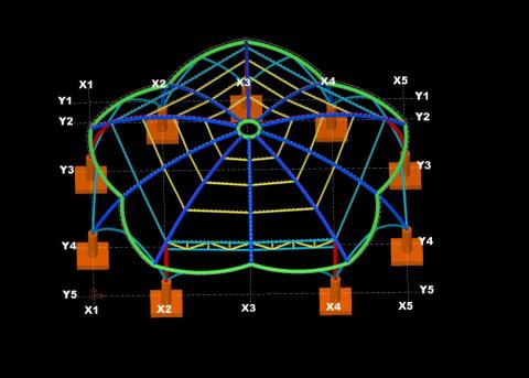 京嵂鋼構拆圖 - 薄膜工程