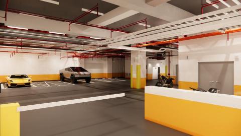 Eternal Studio 永恆科技 - 台電雲端中心_B1FL 停車空間