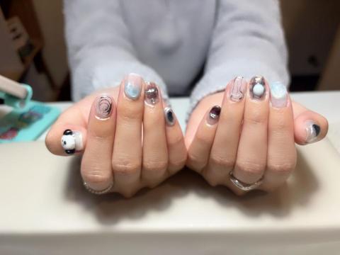 張綺詠 - 日系立體凹凸造型美甲