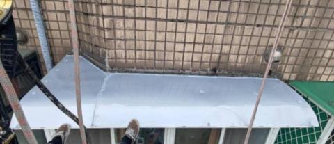 晶欣高空繩索 - 雨遮更換