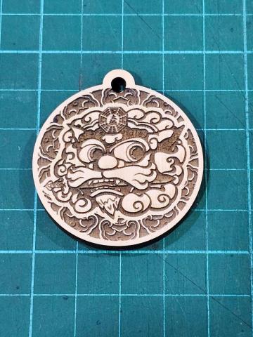 穆喵工作室 - 非金屬雷雕