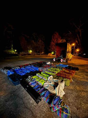 宇宙客製化輔助搬運 - 支援200人露營活動裝備運送