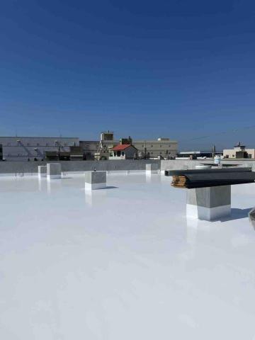 泓宇工程實業社 - 屋頂Pu防水面漆（隔熱霜