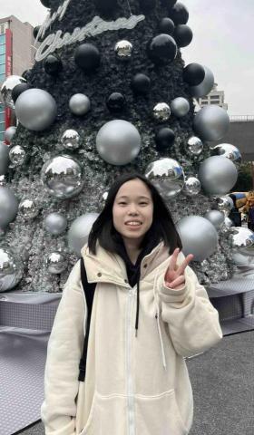 提供桌球服務的專家林侑蓁