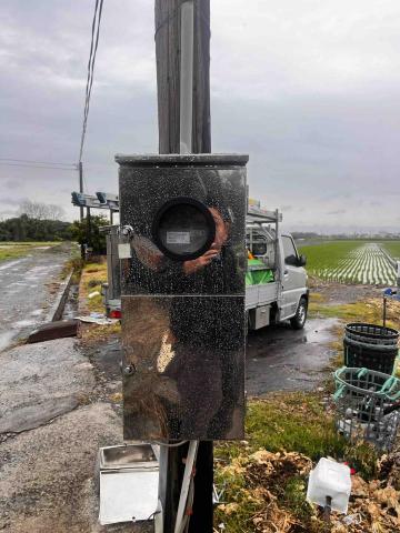 巨龍水電 - 果園箱更換完成