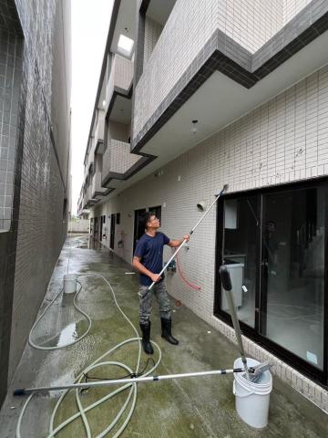 錩育有限公司 - 宜蘭縣冬山鄉-外牆清潔 (新建案) 錩育有限公司 - 宜蘭縣冬山鄉-外牆清潔 (新建案)