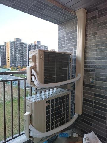 沐澲工程有限公司 - 室外機管槽施工