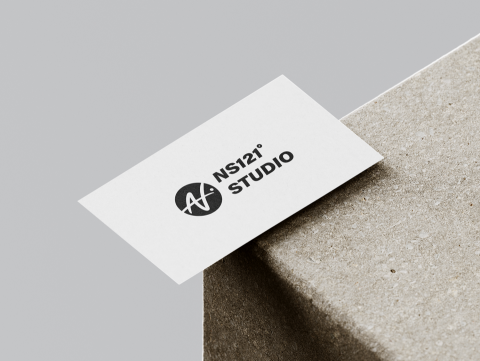 賴昱伶 - LOGO設計_NS121 STUDIO°_工作室名片LOGO設計