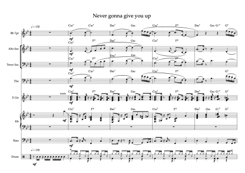 侯宥君 - 流行樂曲改編＆製譜