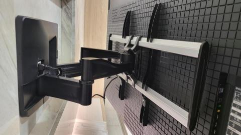 MARS - SONY 65吋電視使用
雙臂式伸縮架
Ergo Grade EGA8050
安裝於木作牆