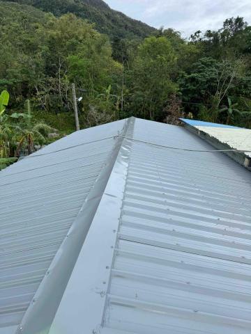 立成工程行 - 除鏽防漏測試完 鐵皮噴漆 