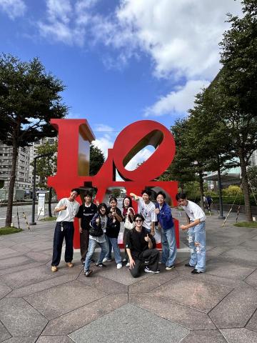 翁嘉盛 - 小導遊（帶領日本高中生在台灣參觀、文化交流⋯）